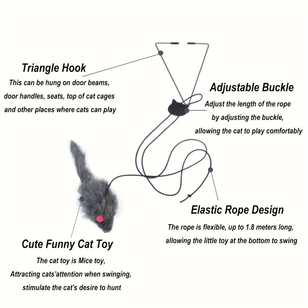Jouet interactif pour chat