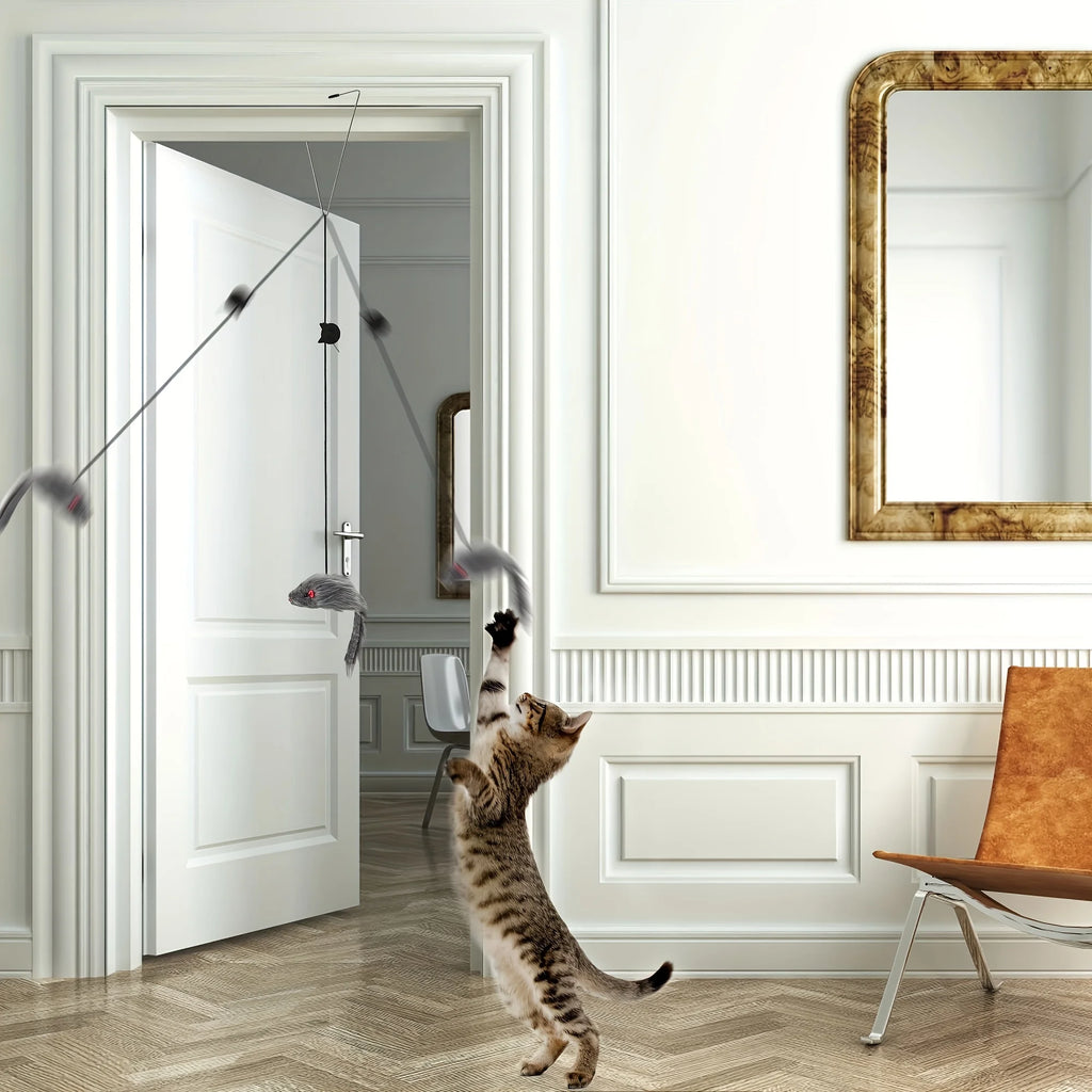 Jouet interactif pour chat